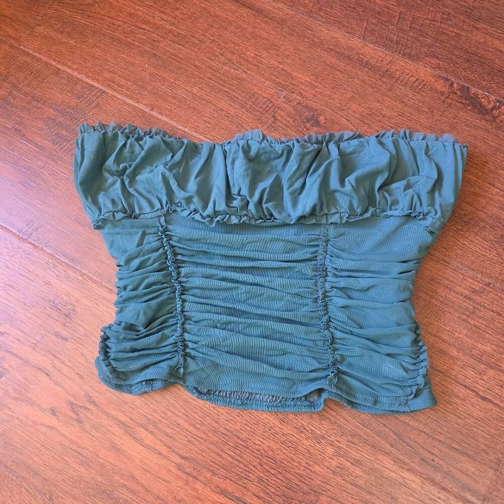 Free People Ruched Strapless Tube Top